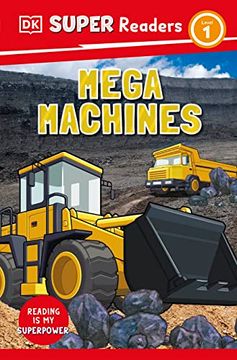 portada Dk Super Readers Level 1 Mega Machines (en Inglés)