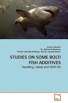 portada studies on some bolti fish additives (en Inglés)