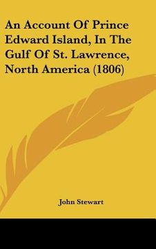 portada an account of prince edward island, in the gulf of st. lawrence, north america (1806)