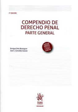 portada Compendio de Derecho Penal Parte General 7ª Edición 2017