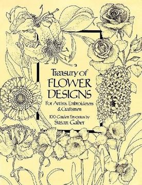 portada Treasury of Flower Designs for Artists, Embroiderers and Craftsmen (Dover Pictorial Archive) (in English)