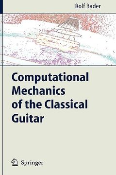 portada computational mechanics of the classical guitar (en Inglés)