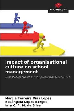 portada Impact of organisational culture on school management (en Inglés)