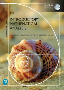 portada Introductory Mathematical Analysis for Business, Economics, and the Life and Social Sciences Plus Pearson Mylab Math With Pearson Etext [Global Edition] (en Inglés)