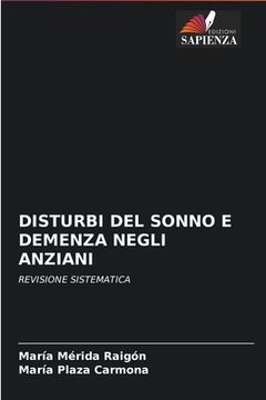 portada Disturbi del Sonno E Demenza Negli Anziani (en Italiano)