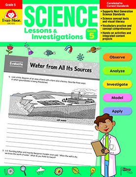 portada Science Lessons and Investigations, Grade 5 (en Inglés)