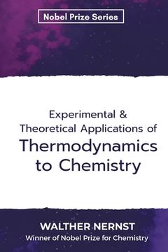 portada Experimental & Theoretical Applications of Thermodynamics to Chemistry (en Inglés)