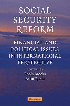 portada Social Security Reform Paperback (en Inglés)