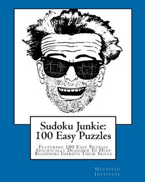 portada sudoku junkie: 100 easy puzzles (in English)