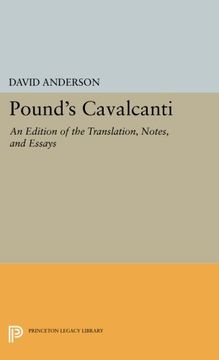 portada Pound's Cavalcanti: An Edition of the Translation, Notes, and Essays (Princeton Legacy Library) (en Inglés)