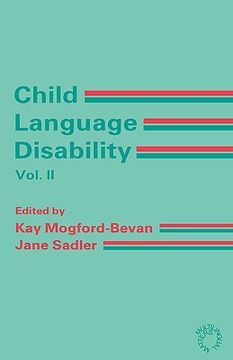portada child language disability volume 2: semantic and pragmatic difficulties (in English)