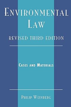 portada environmental law: cases and materials (en Inglés)
