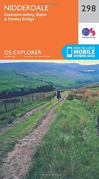 portada Nidderdale 1 : 25 000 (OS Explorer Active Map)