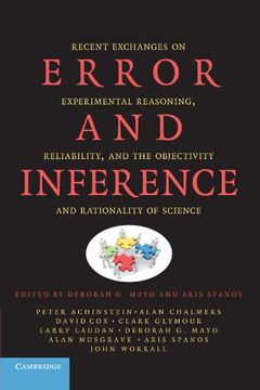 portada Error and Inference Paperback (en Inglés)