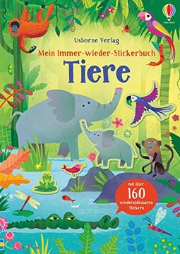 portada Mein Immer-Wieder-Stickerbuch: Tiere (in German)
