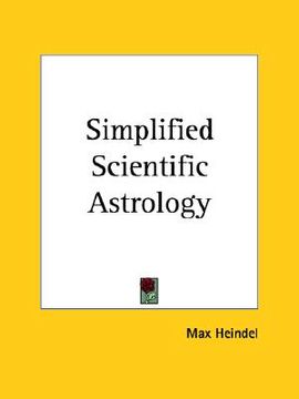 portada simplified scientific astrology (en Inglés)