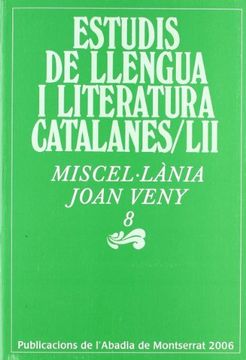 portada Miscel·Lània Joan Veny 8 (en Catalá)
