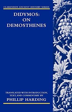 portada Didymos: On Demosthenes (Clarendon Ancient History Series) (en Inglés)
