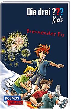 portada Die Drei? Kids 40: Brennendes eis (40) (en Alemán)