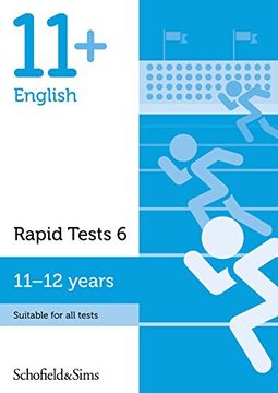 portada 11+ English Rapid Tests Book 6: Year 6-7, Ages 11-12 