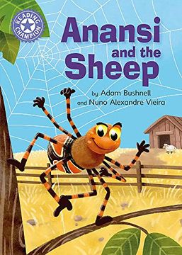 portada Anansi and the Sheep: Independent Reading Purple 8 (Reading Champion) 