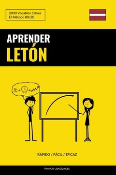 portada Aprender Letón - Rápido / Fácil / Eficaz: 2000 Vocablos Claves