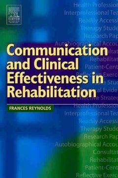 portada communication and clinical effectiveness in rehabilitation (in English)