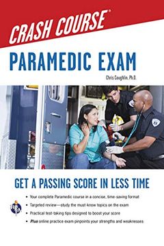 portada Paramedic Crash Course With Online Practice Test (en Inglés)