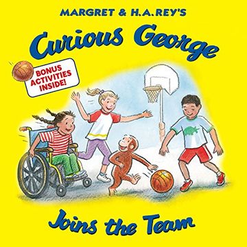 portada Curious George Joins the Team (en Inglés)