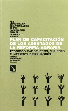 portada Plan De Capacitacion De Los Asentados De La Reforma Agraria