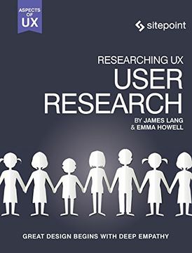 portada Researching ux: User Research (en Inglés)