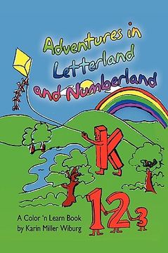 portada adventures in letterland and numberland (en Inglés)