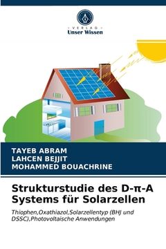 portada Strukturstudie des D-π-A Systems für Solarzellen (in German)