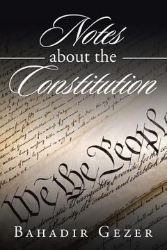 portada Notes about the Constitution (en Inglés)