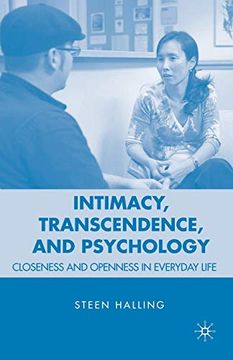 portada Intimacy, Transcendence, and Psychology: Closeness and Openness in Everyday Life 