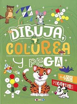 portada Dibuja, Colorea y Pega - 4