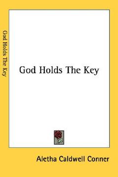 portada god holds the key (in English)