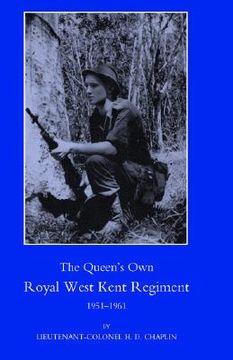 portada queen's own royal west kent regiment, 1951 - 1961 (en Inglés)