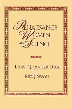 portada renaissance women in science: co-published with women's freedom network (en Inglés)