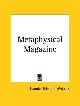 portada metaphysical magazine (in English)