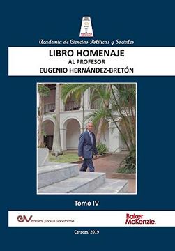 portada Libro Homenaje al Profesor Eugenio Hernández-Bretón, Tomo iv