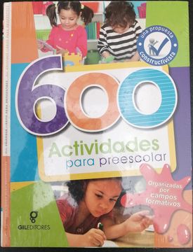 portada 600 Actividades para preescolar 1 tomo
