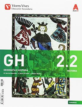 portada GH 2 (2.1-2.2) CANARIAS (HISTORIA) AULA 3D: GH 2. Canarias. Historia. Libro 1 Y 2. Aula 3D: 000002