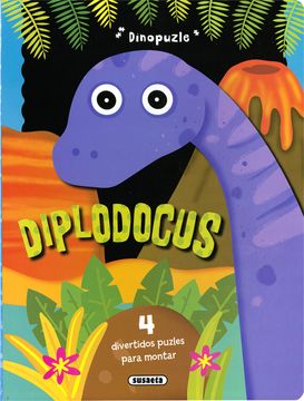 portada Dinopuzle. Diplodocus (Inc. 4 Puzles) (a Partir de 3 Años)