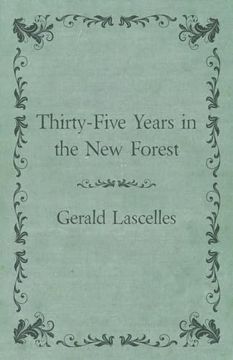 portada Thirty-Five Years in the New Forest (en Inglés)