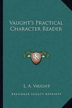 portada vaught's practical character reader (en Inglés)