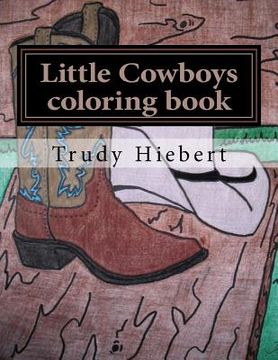 portada Little Cowboys: Coloring Book (en Inglés)