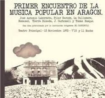 portada Primer Encuentro de la Musica Popular en Aragon