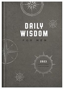 portada Daily Wisdom for men 2023 Devotional Collection (en Inglés)