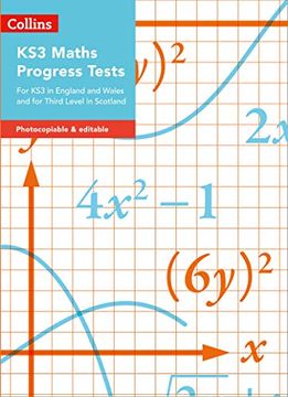 portada Ks3 Maths Progress Tests: For ks3 in England and Wales and for Third Level in Scotland (Collins Tests & Assessment) 